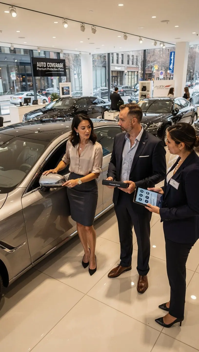 Plan ochrony pojazdu z pełnym zakresem ubezpieczenia w przypadku kolizji.